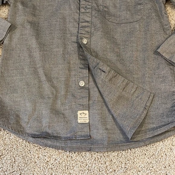 Appaman Gray button down shirt size 6 - Picture 4 of 6
